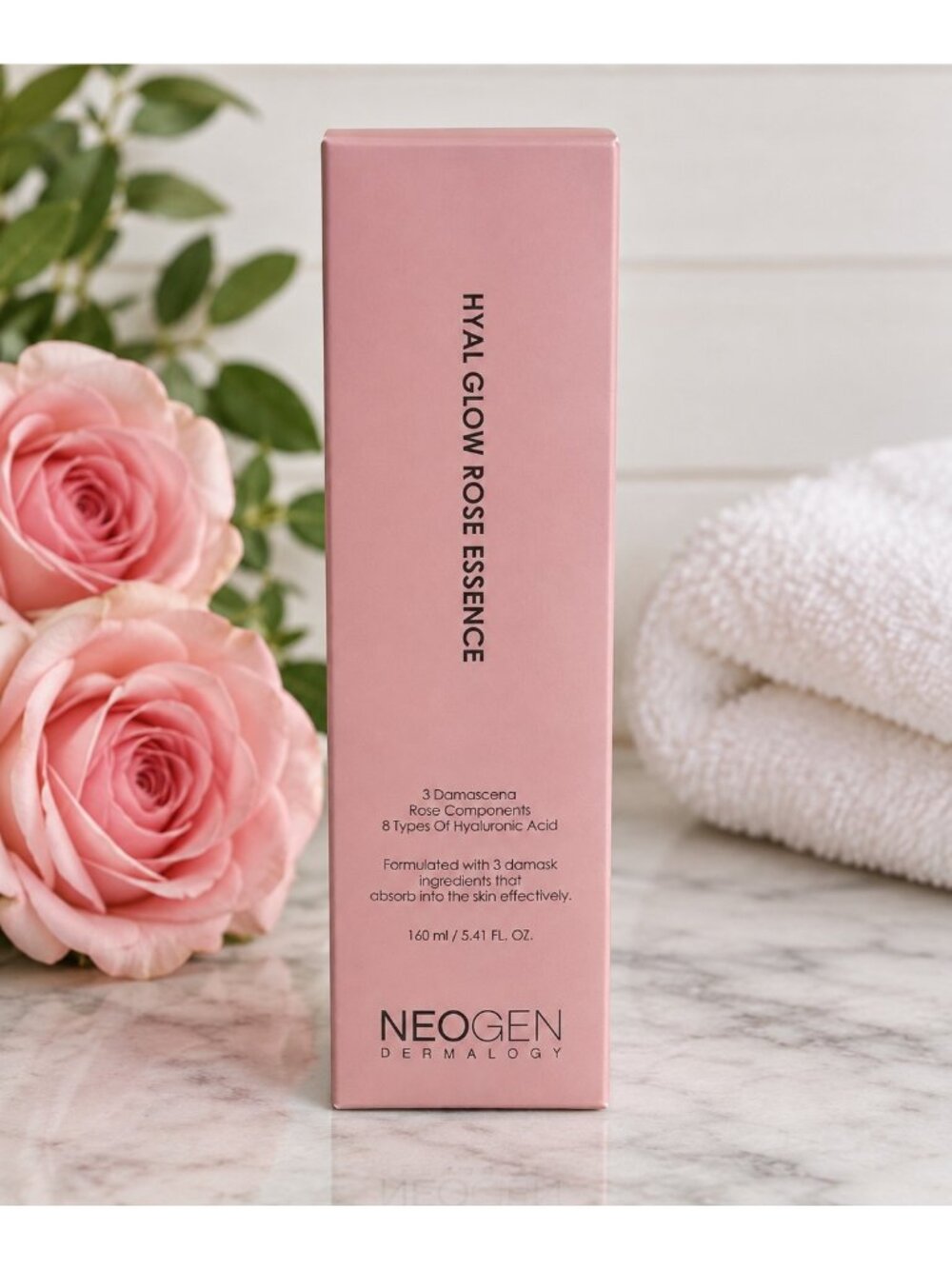 NEOGEN Dermalogy Hyal Glow Rose Essence 160ml K Beauty EXP 2029